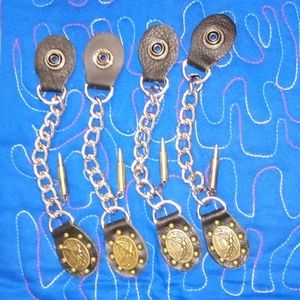 Hot Leathers American Eagle Single Chain Vest Extenders